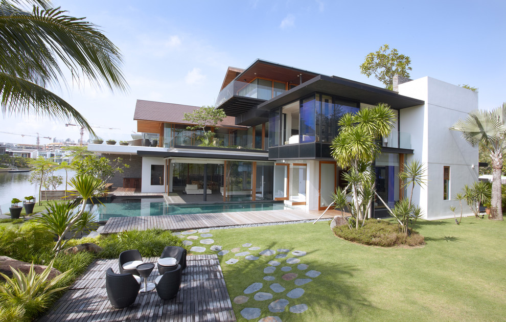 Design ideas for an exterior in Singapore.
