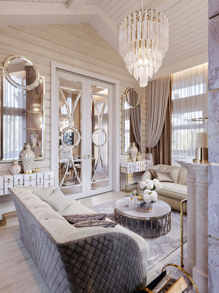 КП Руза Фэмили, каминная