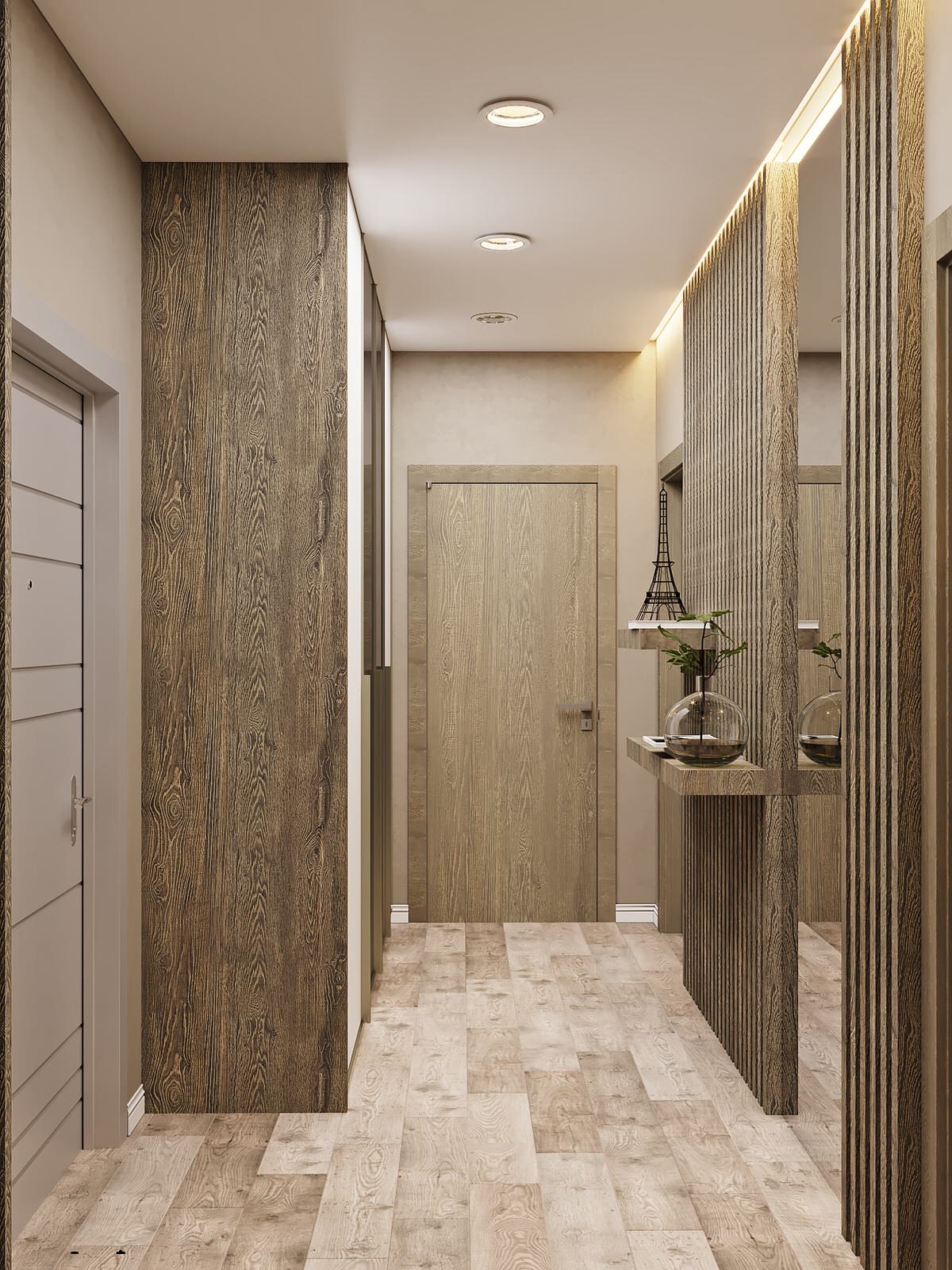 Интерьер в ЖК Ньютон для молодой пары