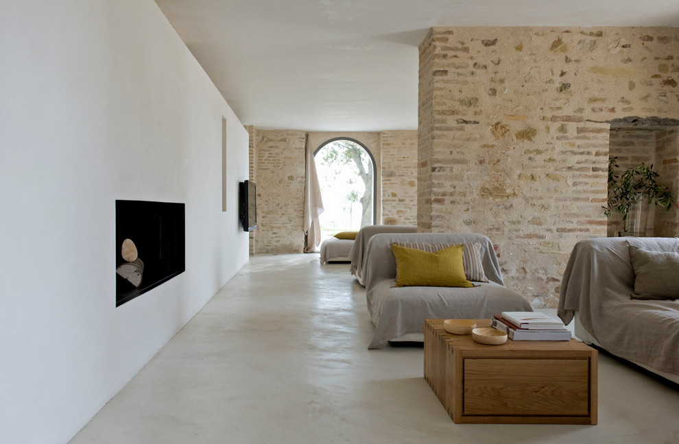 Photo of a mediterranean living room in Other.