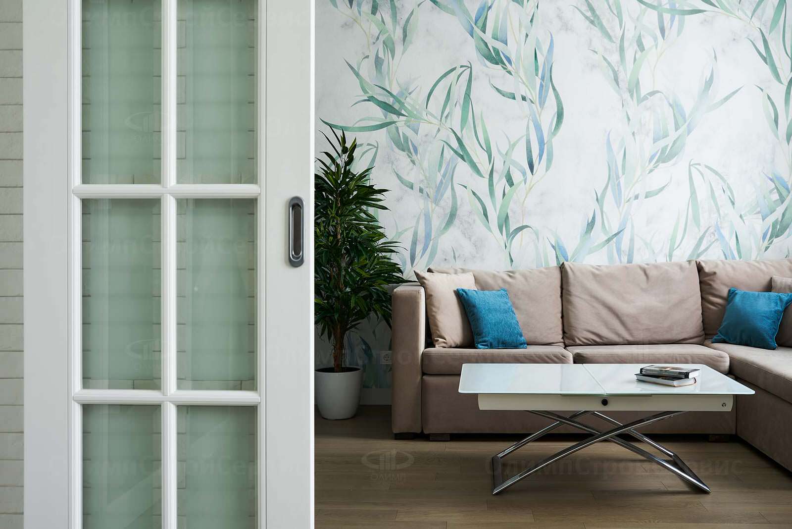 Дизайн и ремонт однокомнатной квартиры в стиле «Современная классика»