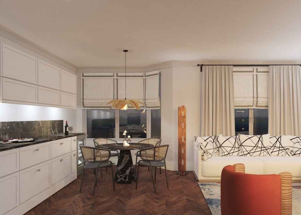 Vivre - проект 3-к квартиры