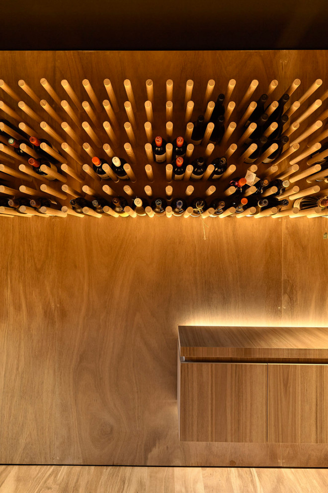 Fitzroy Bridge House Modern Wine Cellar Melbourne by Matt