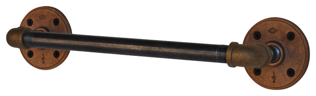 Br And Steel Plumbing Pipe Towel Bar 12 Br And Steel Plumbing Pipe Towel Bar 12