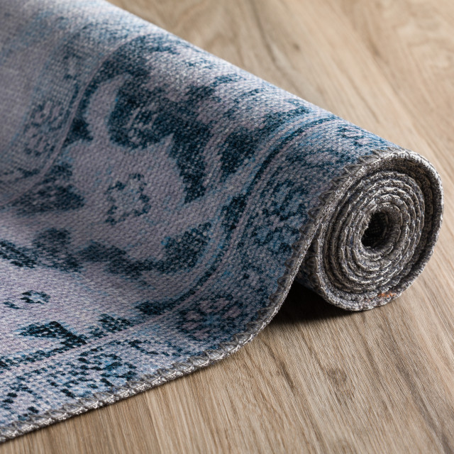 Addison Kensington NonSkid Persian Area Rug, 8'6"x12'9" Contemporary