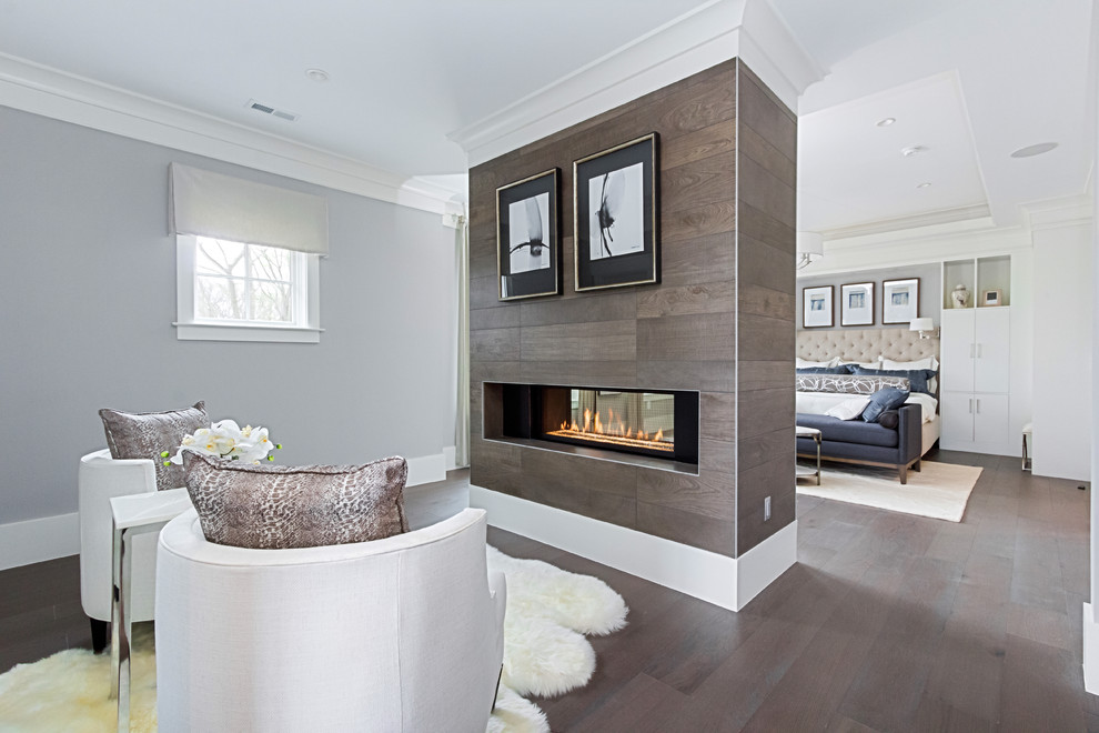 Bedroom - transitional bedroom idea in DC Metro