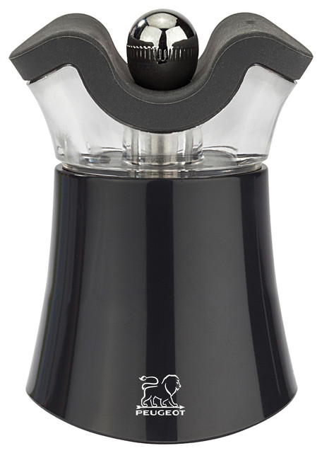 Peugeot Pep S Grey Acrylic 3 Inch Combination Salt Shaker And Pepper Mill Peugeot Pep S Grey Acrylic 3 Inch Combination Salt Shaker And Pepper Mill