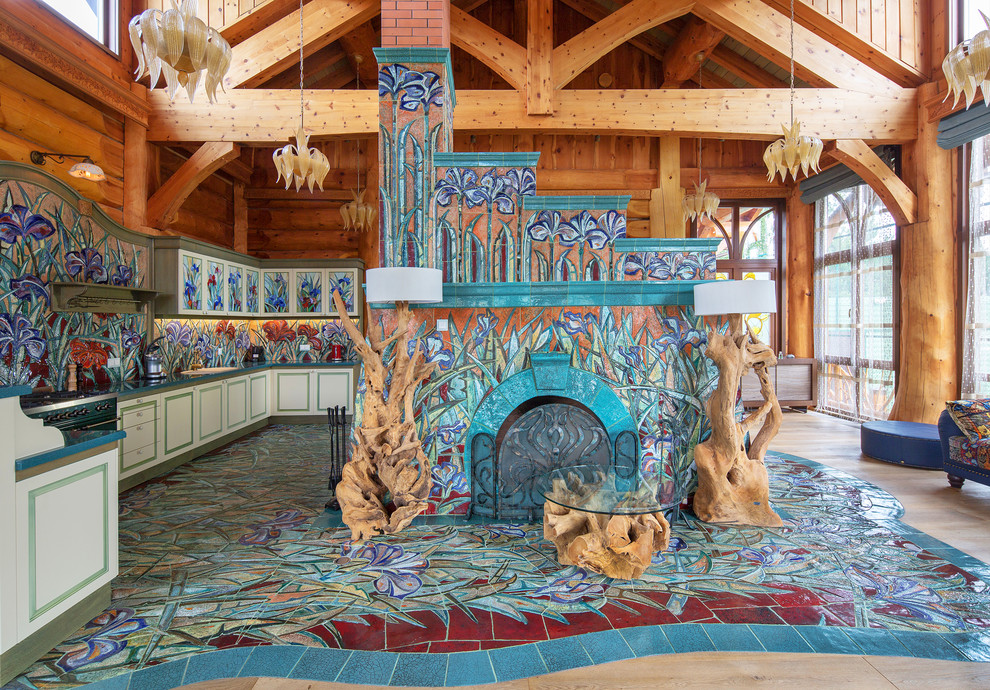 Печь-камин "Ирисы"