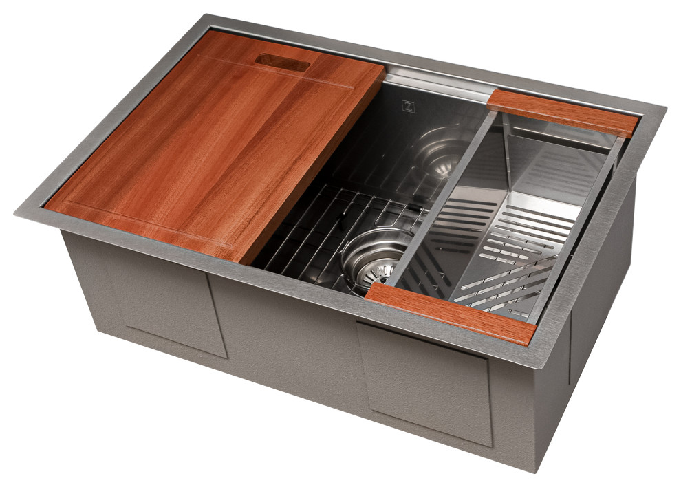 27" Garmisch Undermount Fingerprint Resistant Stainless Steel Kitchen Sink