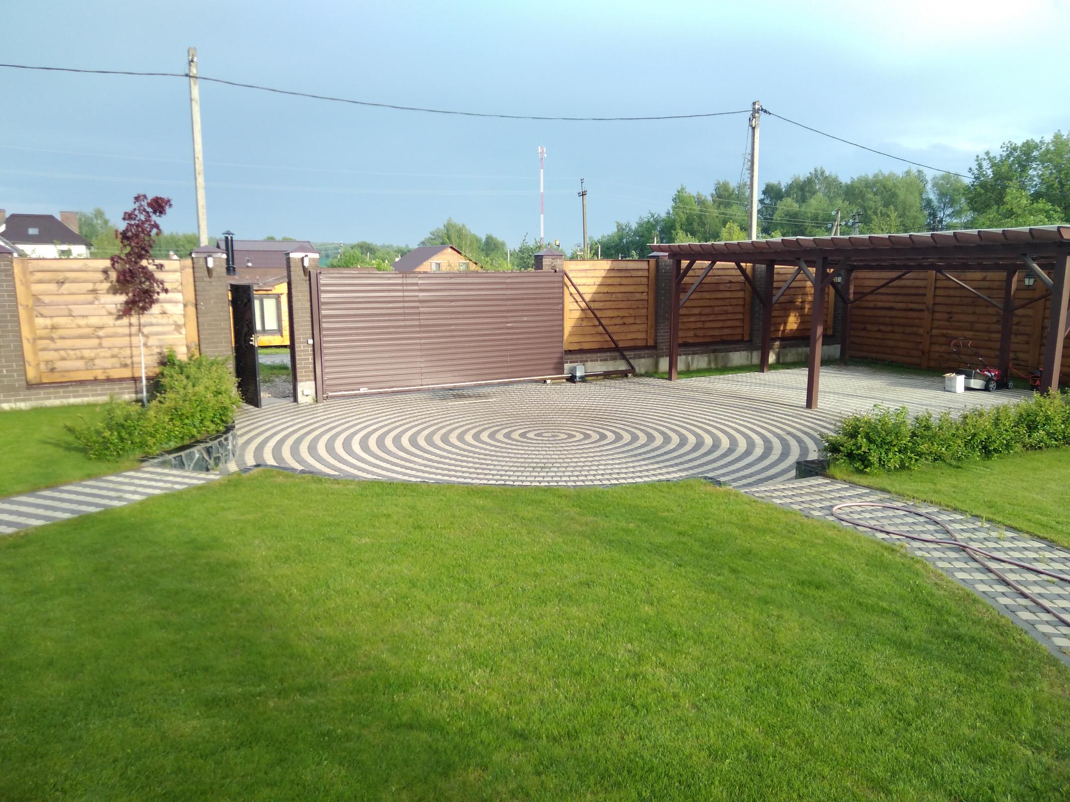 Озеленение дачного участка