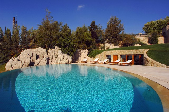 Frederic Francis mediterranean-pool
