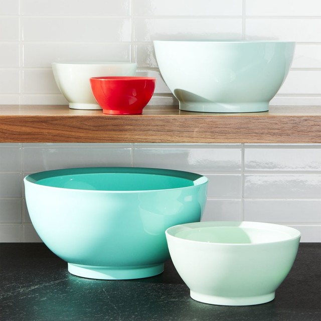 5-Piece Calibowl ® Aqua Sky Nonslip Nesting Mixing Bowl Set