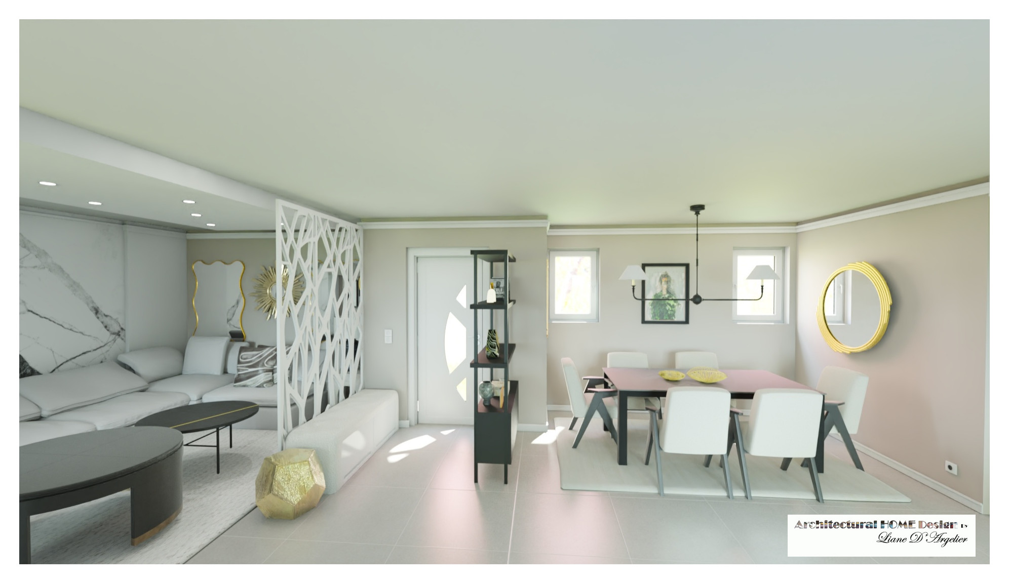 Salon de 70 m²