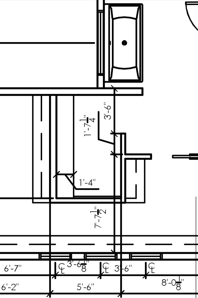 Where should my bench in my walkin shower go?