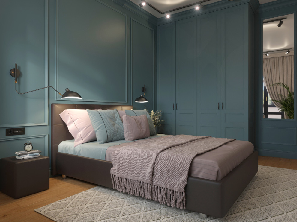 Спальня с лоджией на Травяной, Выборг