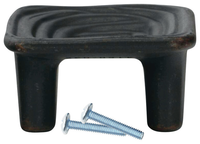 Antique Metal Cabinet Hardware Knob Finger Pull 1 1 4 Inch Center