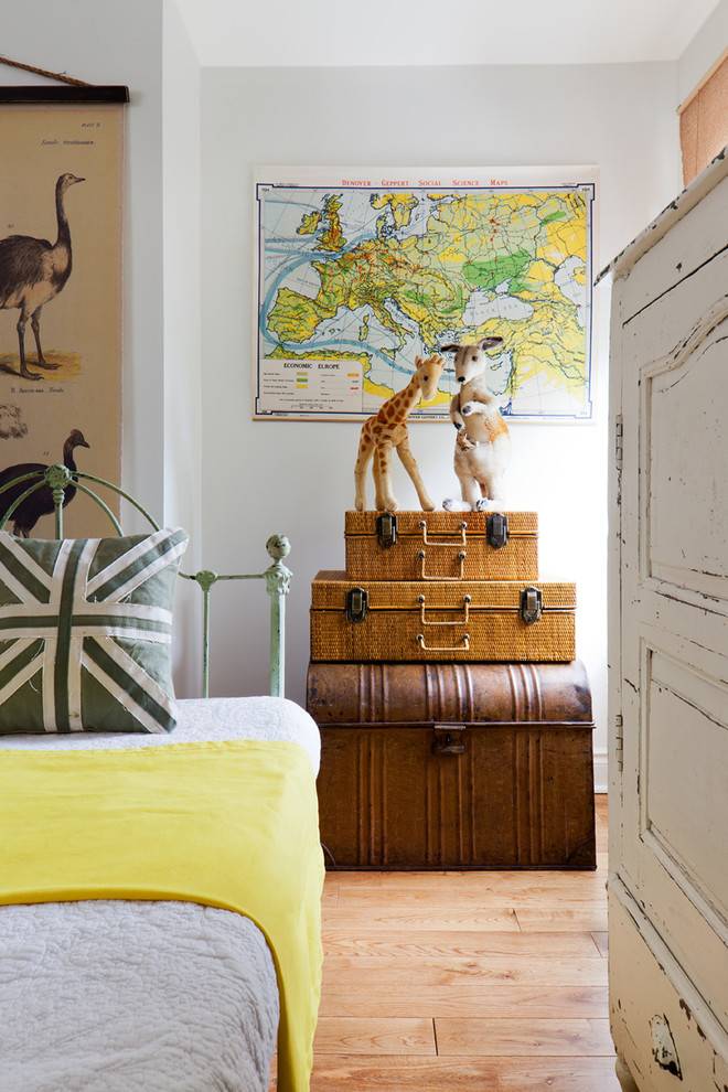 This is an example of an eclectic kids' room for boys in Toronto.