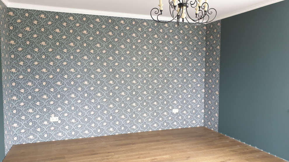 Отделка загородного дома Петродворец