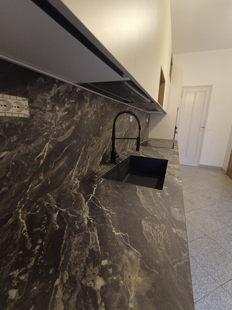 Cucina Noce Biondo e Mandorla