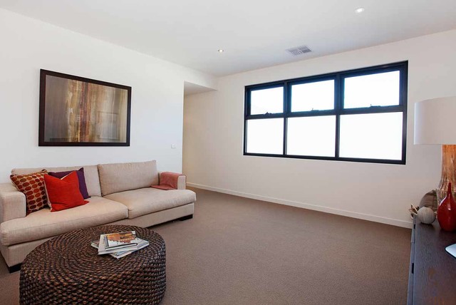 Bluff Residence contemporary-vardagsrum