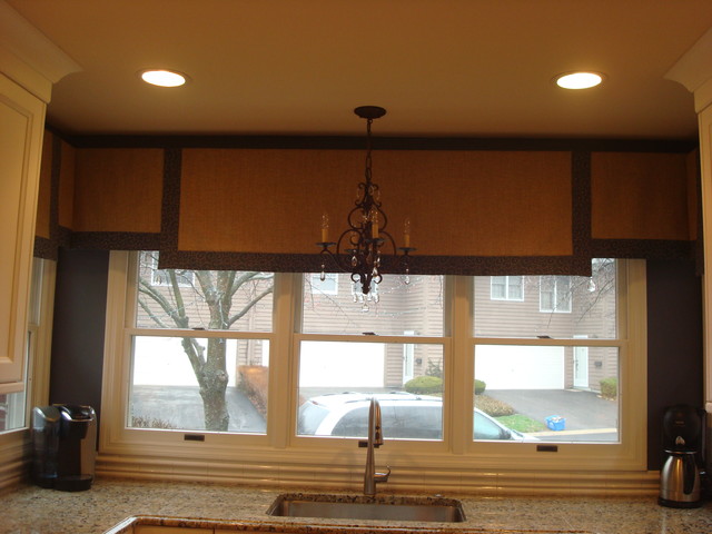 kitchen valances - traditional - chicago -barbara tabor kitchen valances - traditional - chicago -barbara tabor