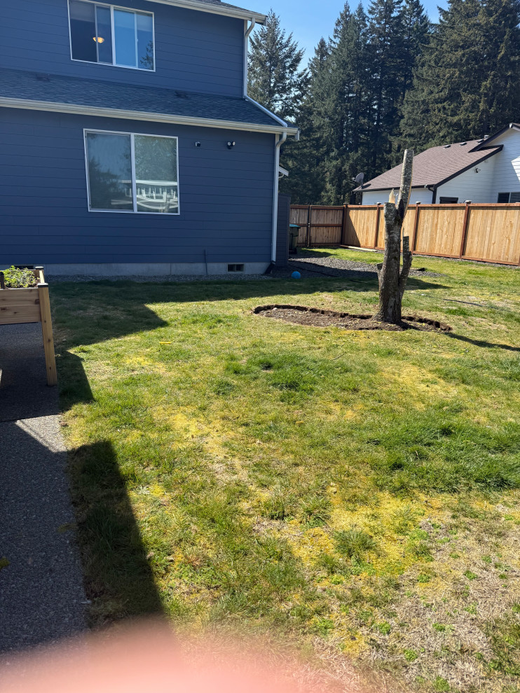 Before the deck installation