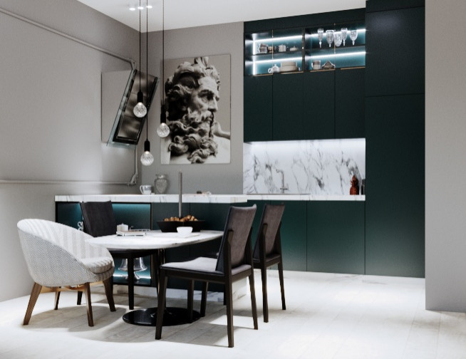 кухня,кухня-гостиная