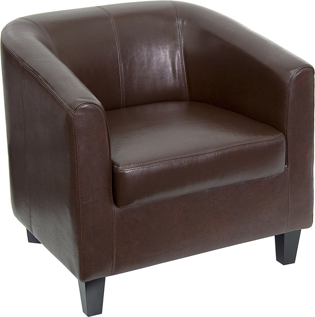 leather office guest chair