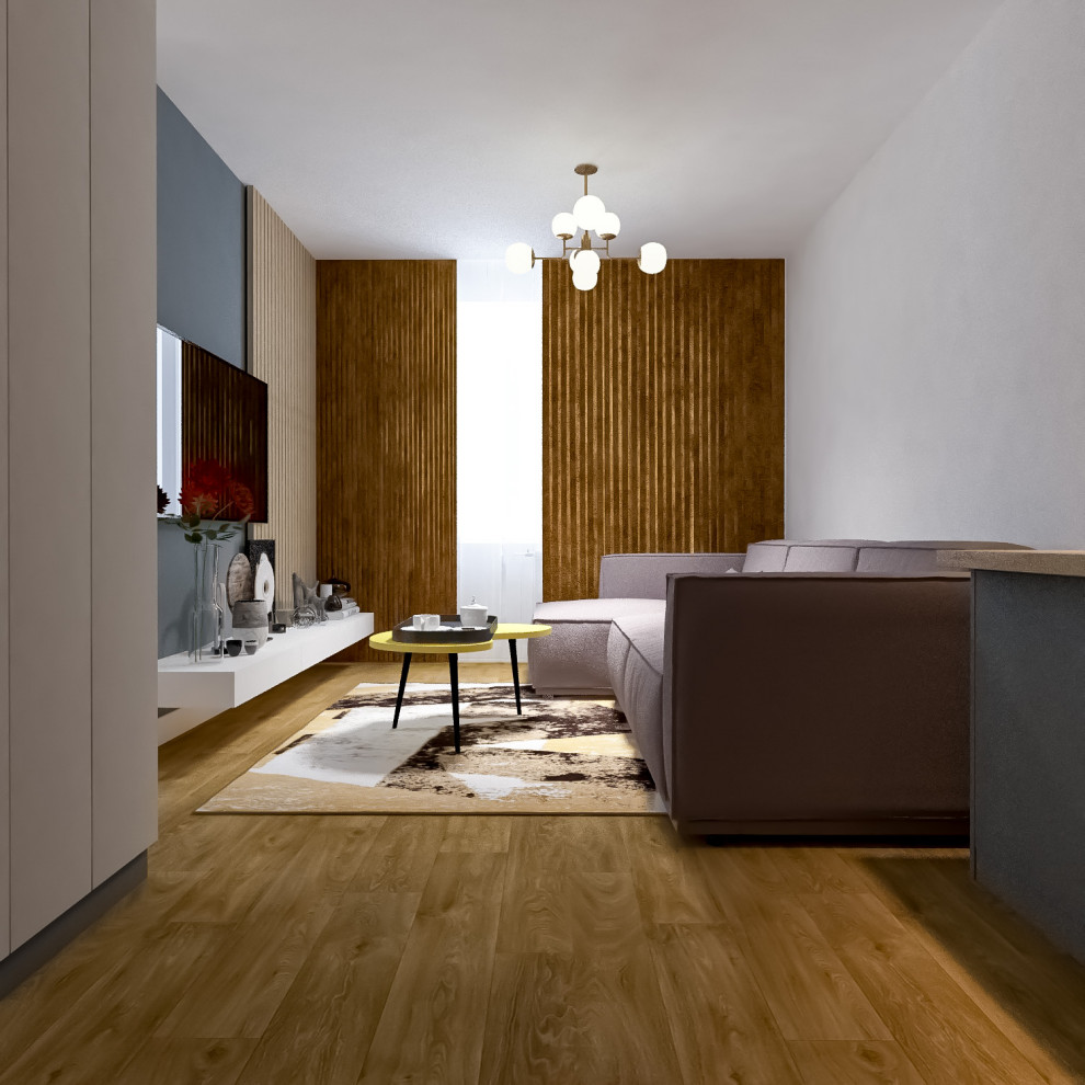 2020. 05. 02. Проект дизайна интерьера квартиры (гостиная 2)