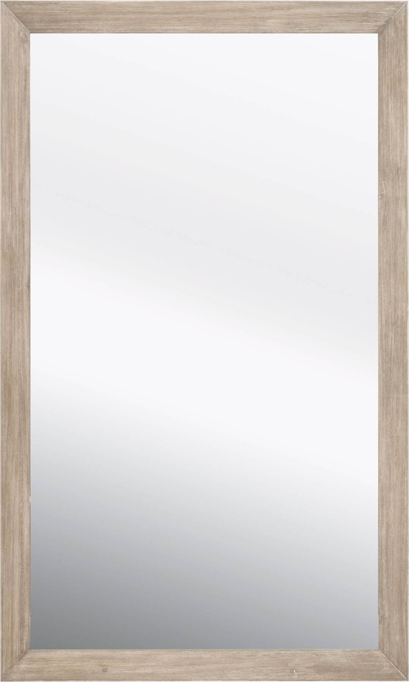 Bevel Mirror Farmhouse Wall Mirrors by HedgeApple Houzz