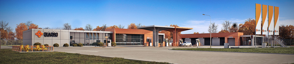 Проект АЗС QUADRO