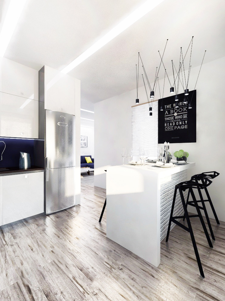 Стильный минимализм в белых тонах