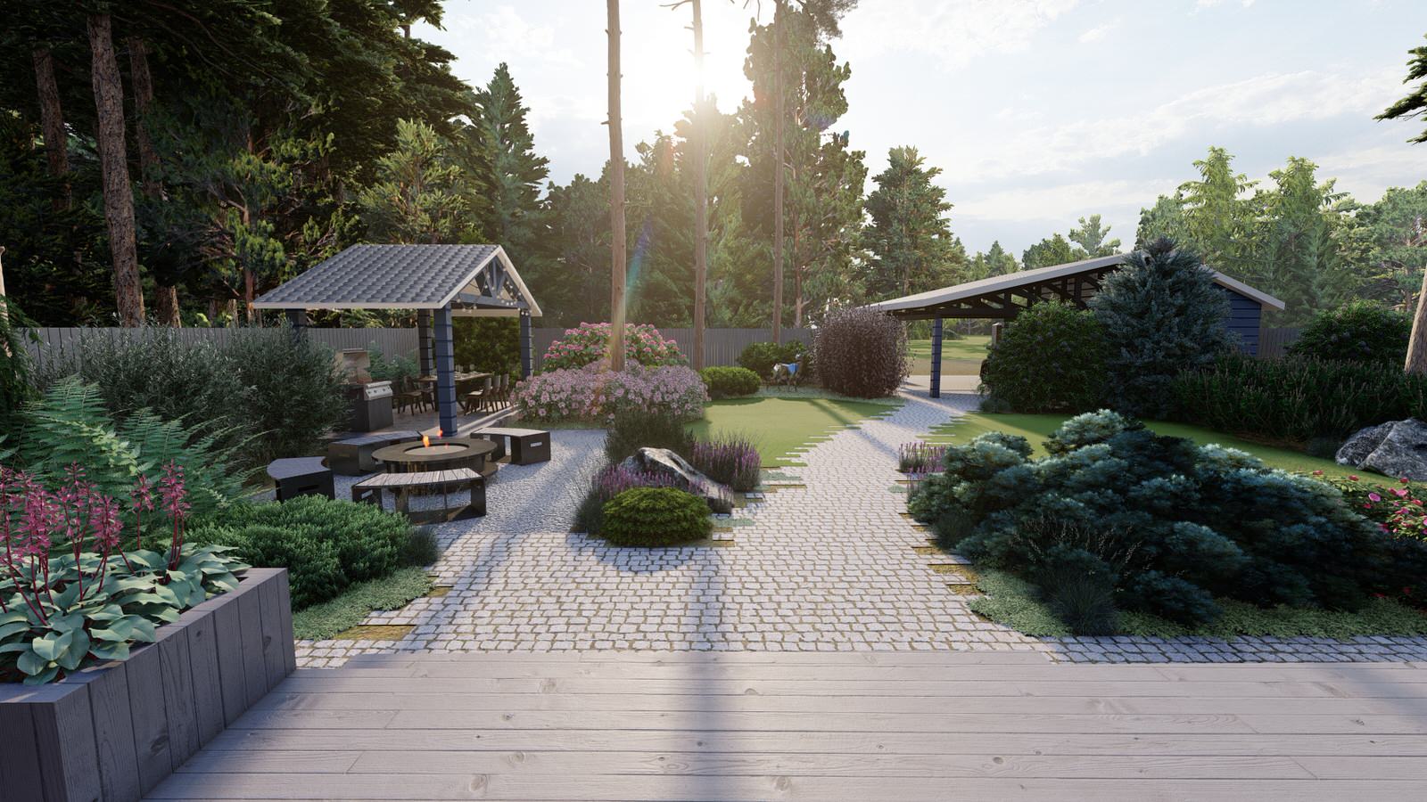 Под сенью сосен