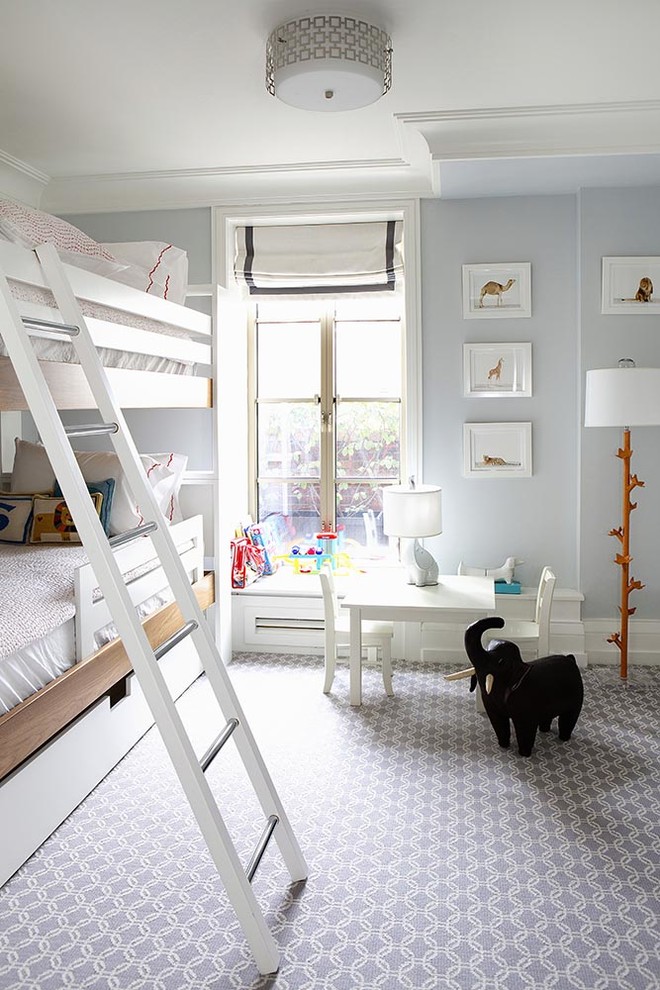 Transitional kids' room in New York.