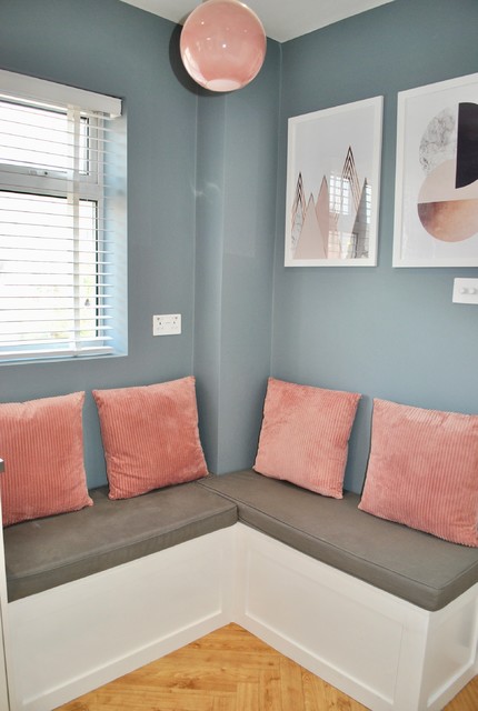 Hemel Hempstead Kitchen Banquette Seating Modern Kitchen