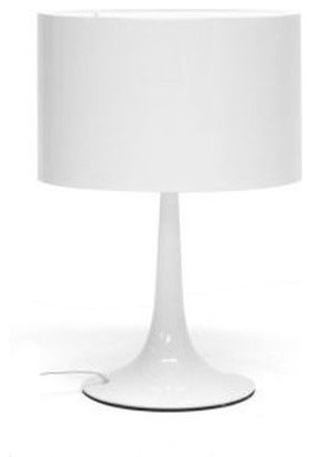 Tulip White Modern Table Lamp