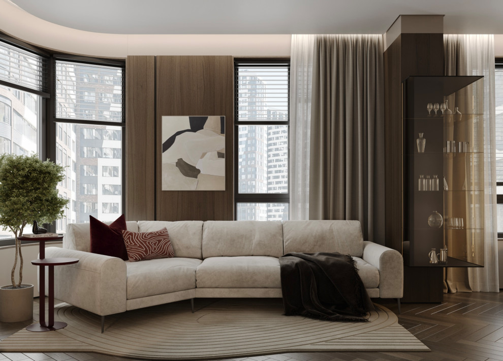 Спокойный минимализм в центре Москвы