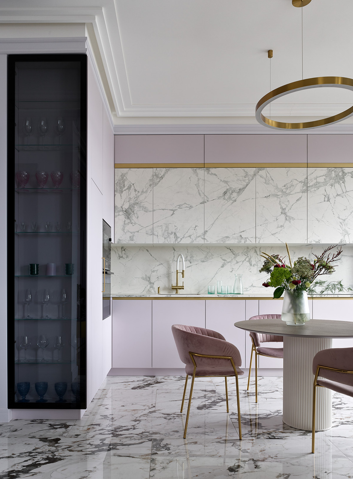 Современный ар деко для молодой семьи