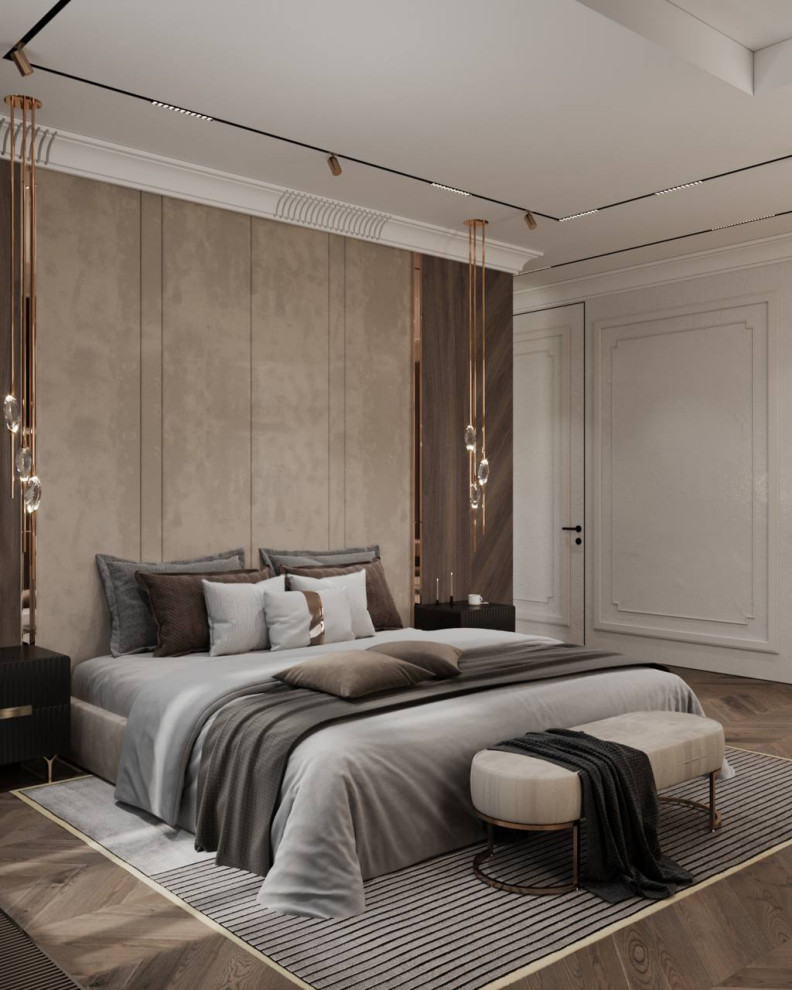 Дизайн-проект мастер-спальни