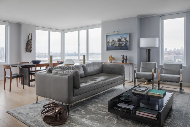River Views contemporary-living-room