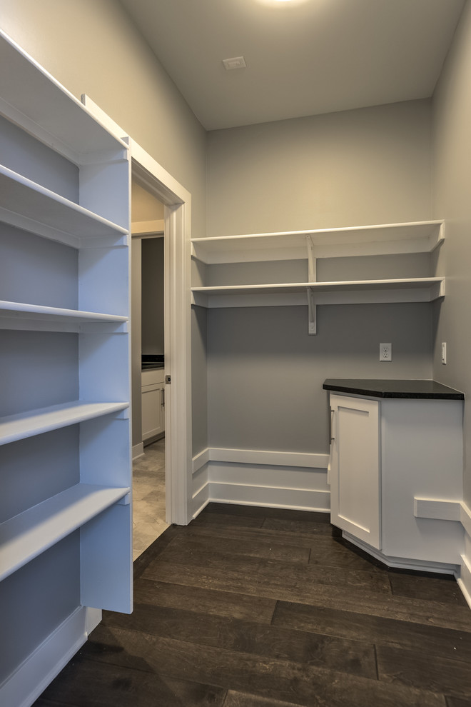 Home design - transitional home design idea in Omaha