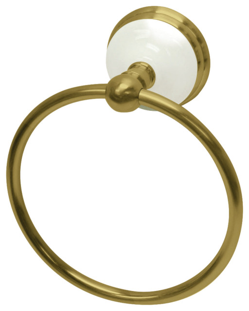 Kingston Brass Towel Ring Traditional Towel Rings by GwG Outlet