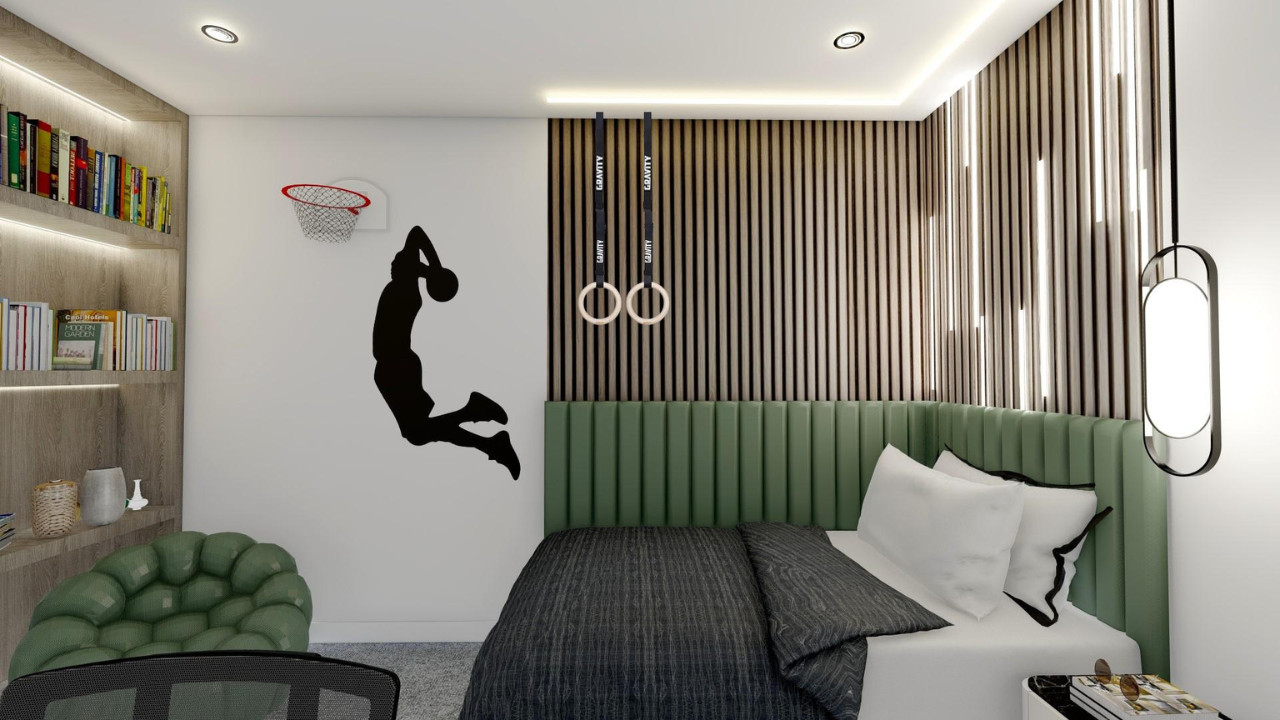 Contemporary Boys Bedroom Renovation in Bromley