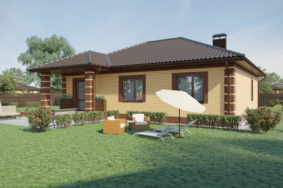 Одноэтажный коттедж "Гранд"