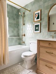 60-Square-Foot Bathroom Gets a Kid-Friendly Update