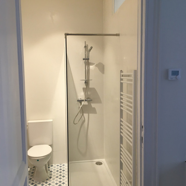 R&eacute;notation compl&egrave;te d'un appartement dans le centre de bruxelles 