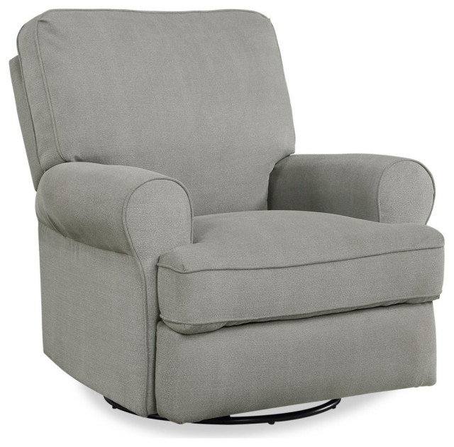 Mabel Swivel Glider Recliner Chair Transitional Recliner Chairs