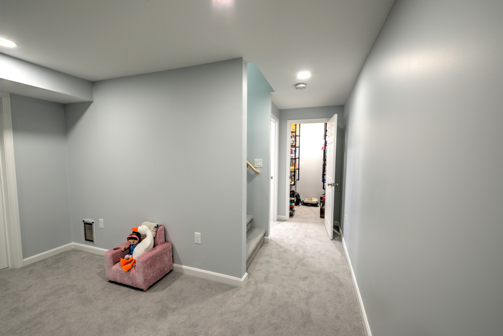 Basement Office and Kids Play Area