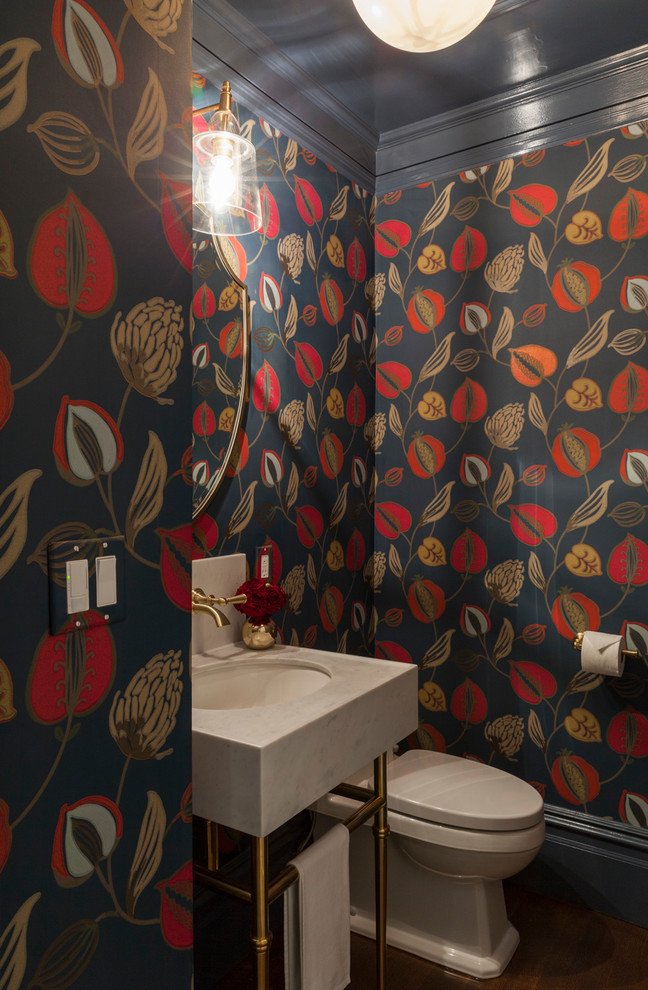 Transitional Home in San Francisco, CA - Transitional - Powder Room ...