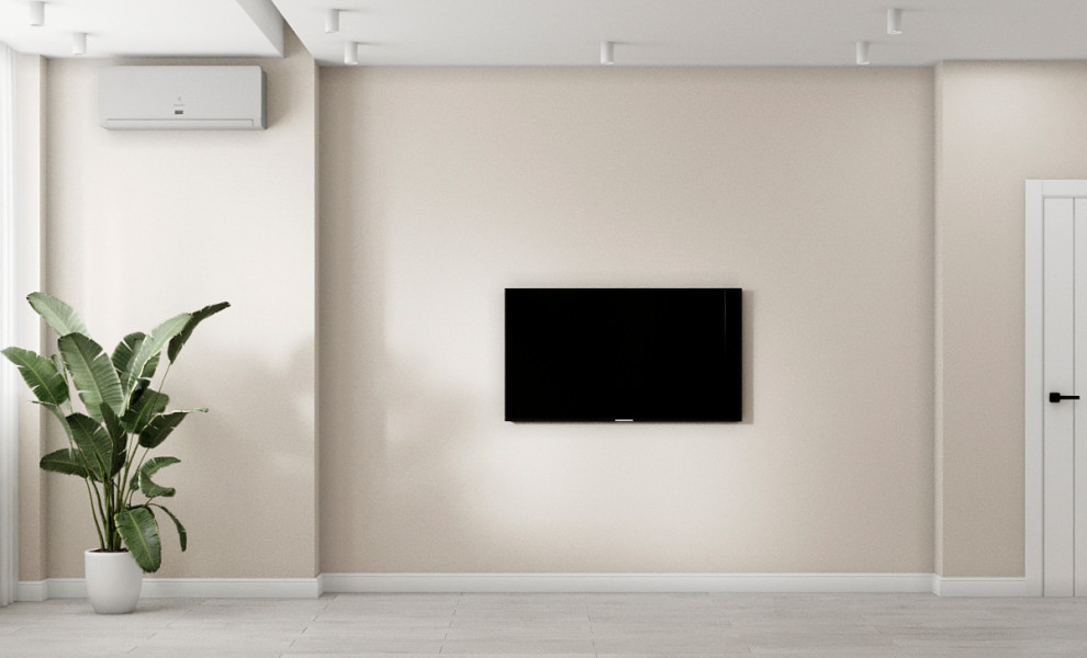 Квартира с гостиной с элементами ар-деко в современной интерпретации